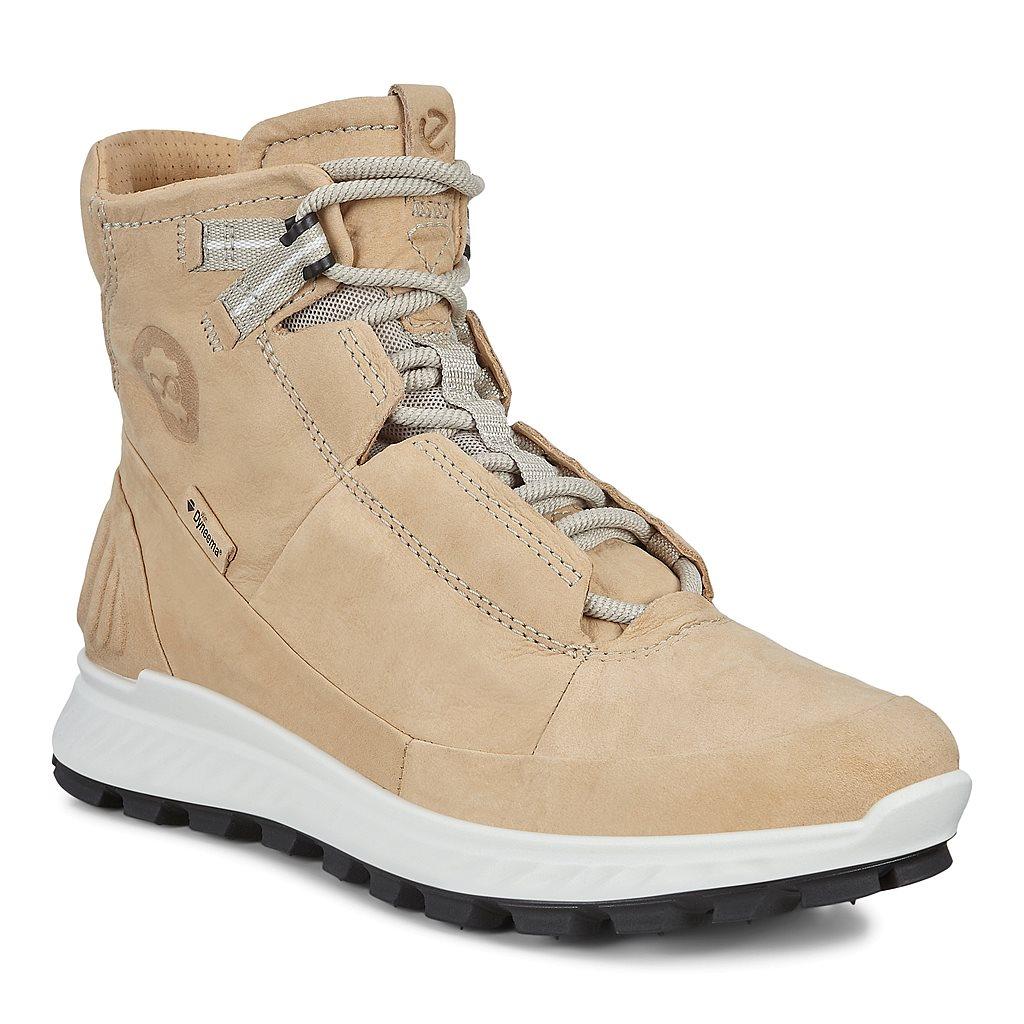 Ecco Exostrike Womens Outdoor Boots Beige Sale - India AES-875904